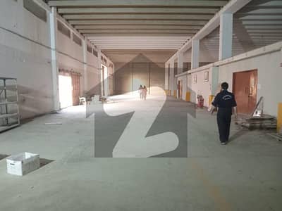 کورنگی انڈسٹریل ایریا کورنگی,کراچی میں 1 کنال فیکٹری 3.0 لاکھ میں کرایہ پر دستیاب ہے۔