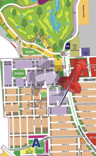 A-2 KANAL OUTCLASS LOCATION NEAR RUMANZA PLOT FOR SALE