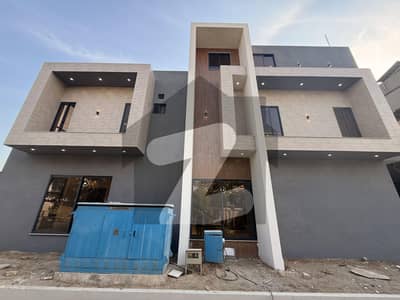 Corner Double Heighted Designer House