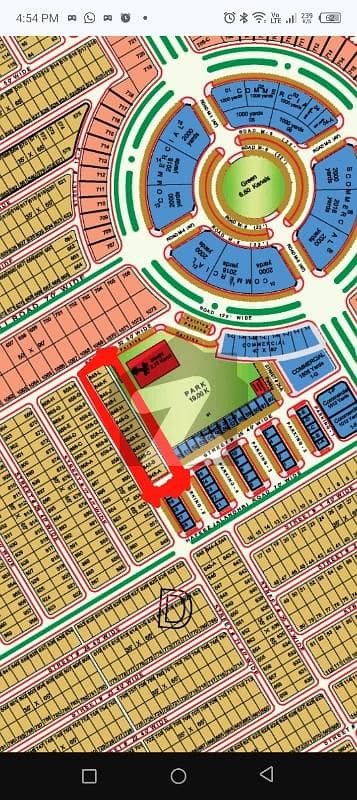 10 Marla Plot For Sale In D Block Topcity1| Very Good Location Plot