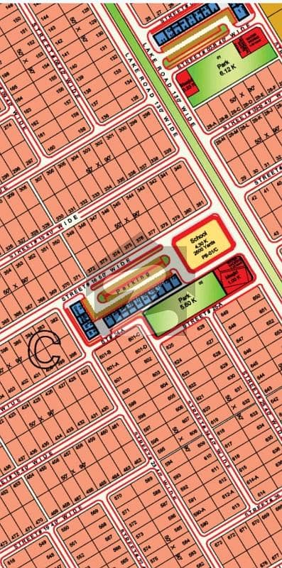 Top City 1 Islamabad(Block C) |Prime Location 30*40 Commercial Plot|  Near Park, Play Ground