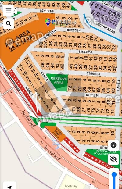 plot 06 lane 01 near Gate 1