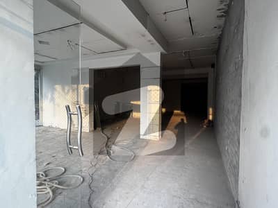 ** 2200 Sq Ft Ground Floor Commercial Hall for Rent Main Johar Town Boulevard (Facing Canal Road) **