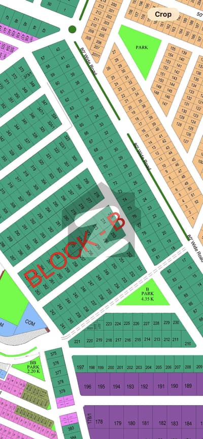 1 Kanal plot for Sale in B block Central Park Housing Scheme 1 Kanal plot for Sale in B block Central Park Housing Scheme