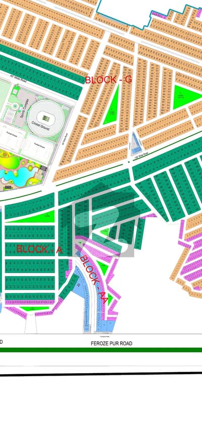 1 Kanal plot For sale in Central Park Housing Scheme 1 Kanal plot For sale in Central Park Housing Scheme