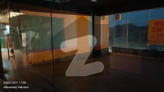 Beautiful Huge Space Shop For Rent In Beautiful Building In F11