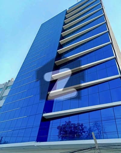 1100 Sq. Ft. Road Facing Office for Rent Shaheed-e-Millat