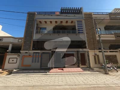 گلشنِ معمار - سیکٹر ایکس گلشنِ معمار,گداپ ٹاؤن,کراچی میں 6 کمروں کا 8 مرلہ مکان 3.5 کروڑ میں برائے فروخت۔