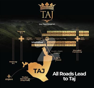 Taj Residencia Daffodils Block plot on Installments Taj Residencia Daffodils Block plot on Installments