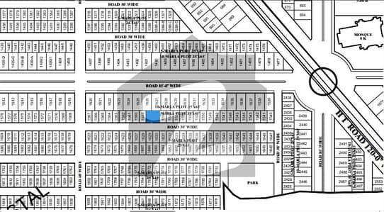 2 5 Marla Residential Plots for Sale in Park View City Lahore Crystal Block 1557 1558