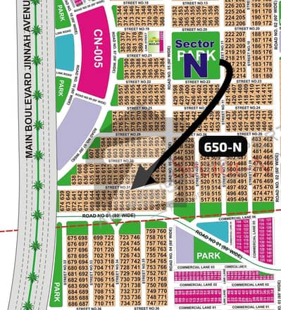 ڈی ایچ اے ڈیفنس ۔ سیکٹر این ڈی ایچ اے ڈیفینس,بہاولپور میں 1 کنال رہائشی پلاٹ 55.0 لاکھ میں برائے فروخت۔