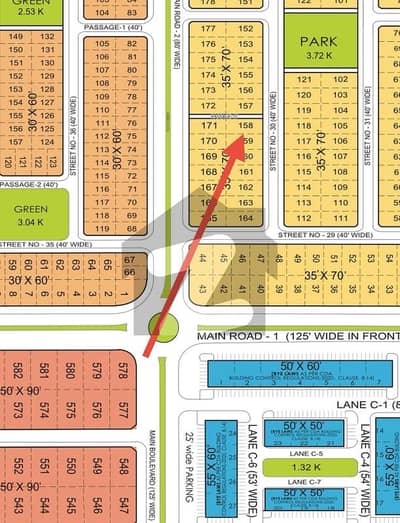 ایف ۔ 17 اسلام آباد میں 10 مرلہ رہائشی پلاٹ 93.0 لاکھ میں برائے فروخت۔