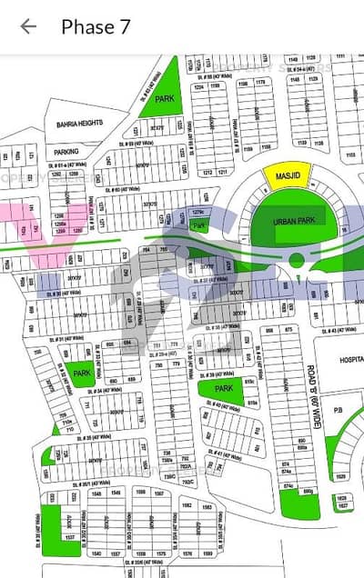 بحریہ ٹاؤن فیز 7 بحریہ ٹاؤن راولپنڈی,راولپنڈی میں 10 مرلہ رہائشی پلاٹ 1.4 کروڑ میں برائے فروخت۔