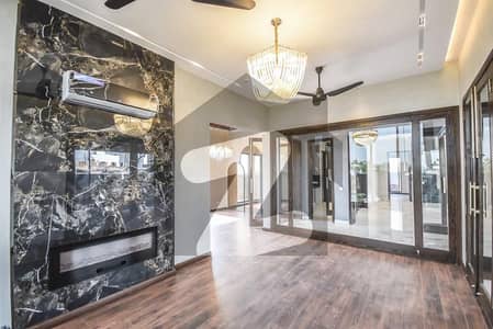 One Kanal Brand New Modern Ultra Luxury Supreme Location House In DHA Lahore