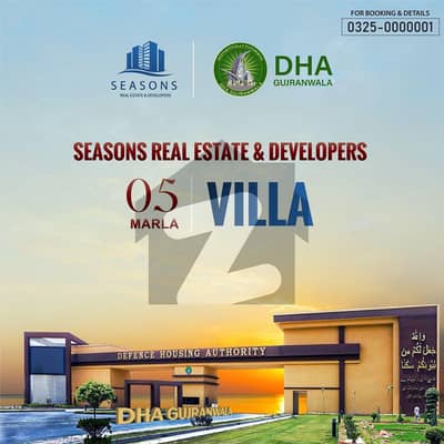 5-Marla Villa At Premium Sector A-1 DHA Gujranwala PAIR OPTION ALSO AVAILABLE 5-Marla Villa At Premium Sector A-1 DHA Gujranwala PAIR OPTION ALSO AVAILABLE
