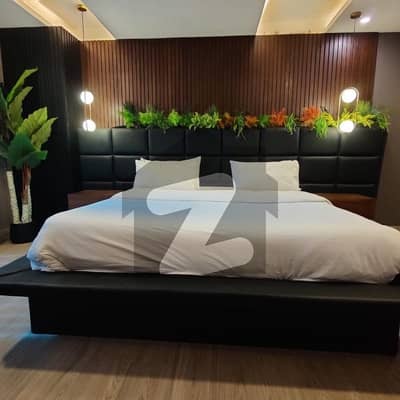 2 Bedroom Brand New fully furnished  Apartment GOLD Creast (1600 sq feet approx) Available For Rent Long Time on Daily, Weekly & Monthly basis in Gold Crest Mall, DD Block, Phase 4, DHA Lahore