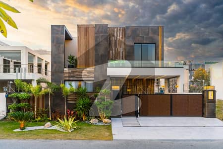 TASK EST OFFER : 1 Kanal Brand New Designer FULL Furnished House With Basement Near RAYA For Sale In Phase 6 DHA