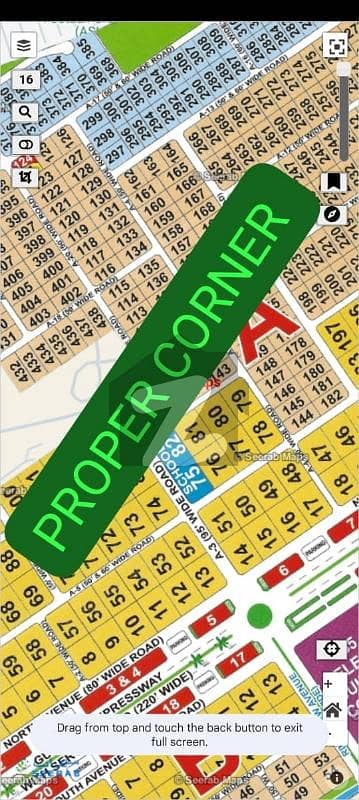 گلبرگ گرینز ۔ بلاک اے گلبرگ گرینز,گلبرگ,اسلام آباد میں 5 کنال رہائشی پلاٹ 13.3 کروڑ میں برائے فروخت۔