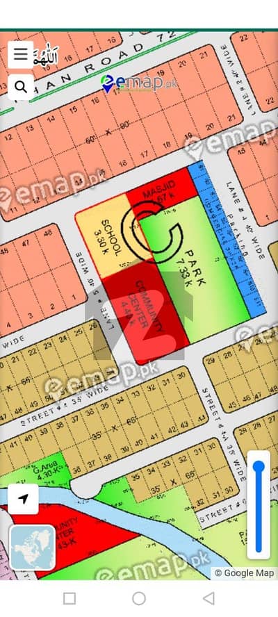 یونیورسٹی ٹاؤن ۔ بلاک سی یونیورسٹی ٹاؤن,اسلام آباد میں 10 مرلہ رہائشی پلاٹ 46.0 لاکھ میں برائے فروخت۔