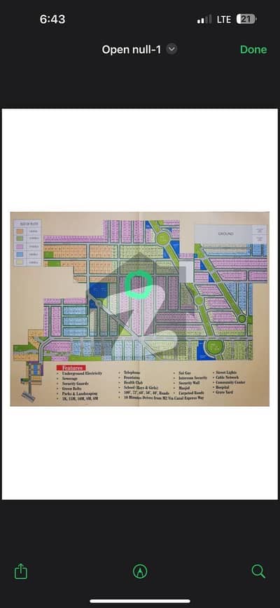 11 Marla Plot Sitara Valley 11 Marla Plot Sitara Valley