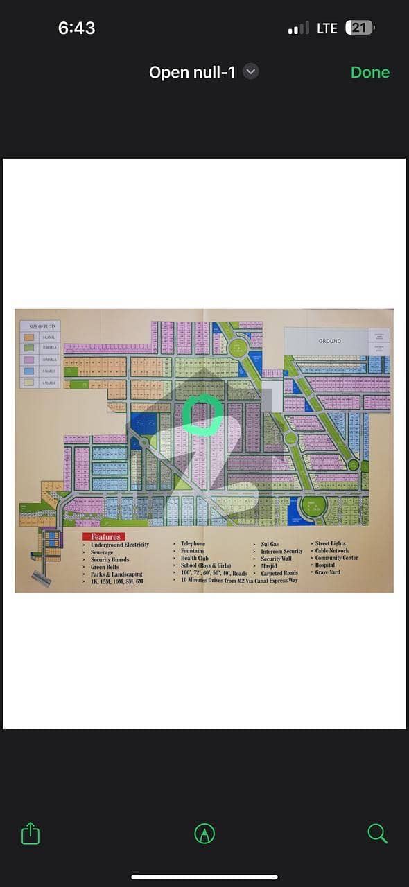 11 Marla Plot Sitara Valley 11 Marla Plot Sitara Valley