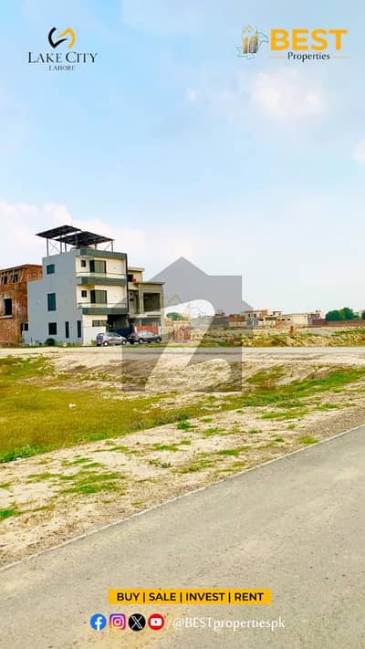 5 Marla Plot for SALE On Cheap Prices in Sector M7 C2 Lake City Lahore