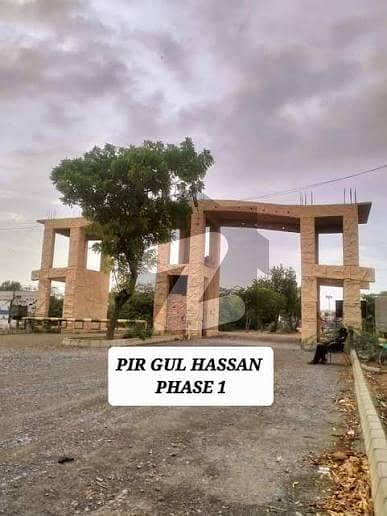 Corner 30 feet road 120gaz plot for sale