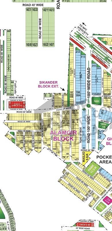 10 Marla Plot Possession Paid Utility Paid For Sale Sector F Bahria Town Lahore