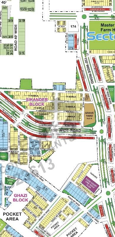 10 Marla Plot Possession Paid Utility Paid For Sale Sikandar Block Sector-F Bahria Town Lahore