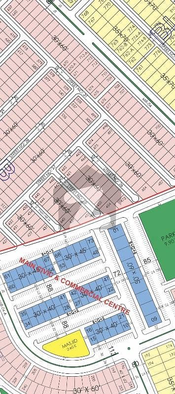 8 Marla Residential Plot Available For Sale in Faisal Town F-18 Islamabad.