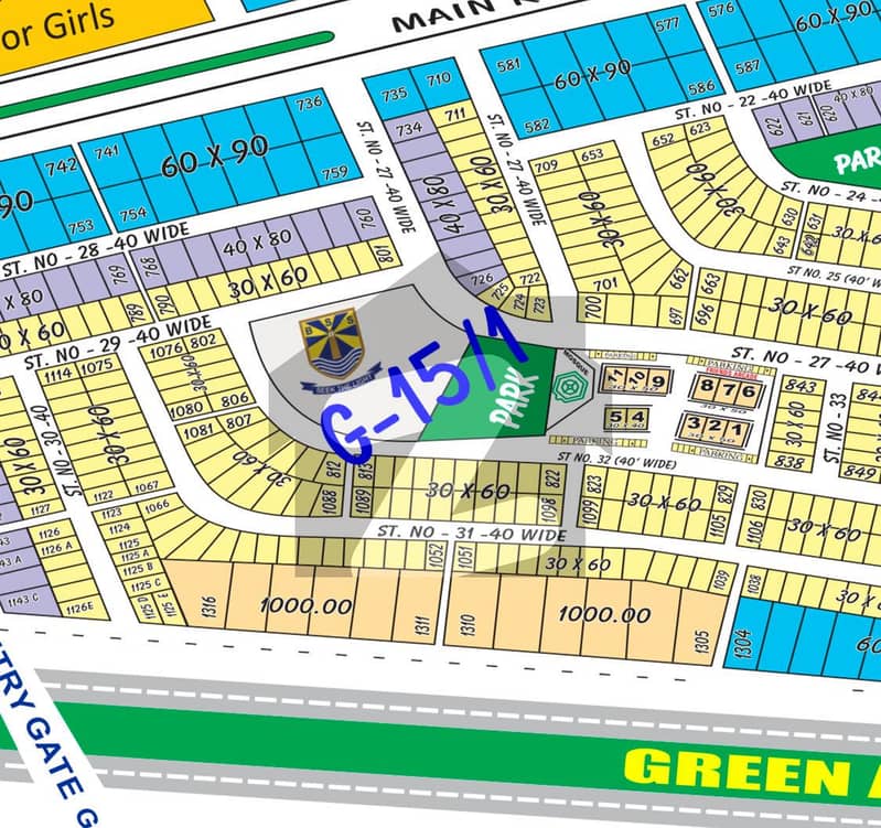 7 Marla Plot For Sale in G15 Islamabad 7 Marla Plot For Sale in G15 Islamabad