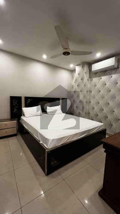 Double Bed Furnished apartment Daily Bases For rent Citi Housing Society Sialkot