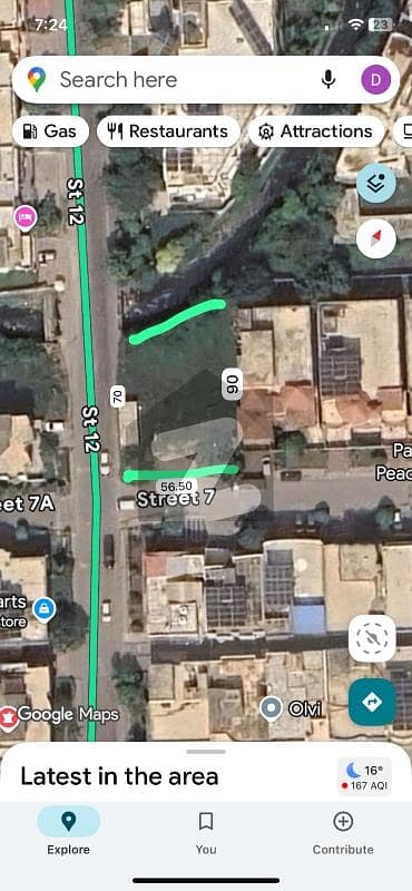 ای ۔ 11/4 ای ۔ 11,اسلام آباد میں 1 کنال رہائشی پلاٹ 8.5 کروڑ میں برائے فروخت۔