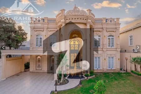 FACING PARK 2 KANAL BRAND NEW FAISAL RASOOL ROYAL DESIGN FULLY FURNISHED VILLA FOR SALE IN DHA PHASE 5 NEAR TO MARKET.