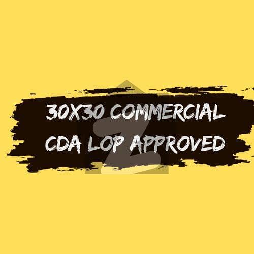 30x30 Commercial CDA LOP approved 30x30 Commercial CDA LOP approved