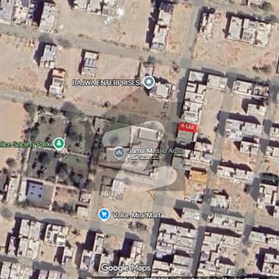 پولیس سوسائٹی کراچی میں 5 مرلہ رہائشی پلاٹ 1.55 کروڑ میں برائے فروخت۔