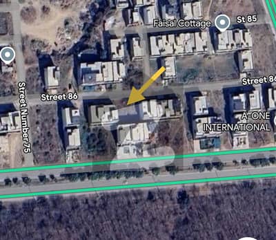 8.4 marla plot available at 50ft wide road