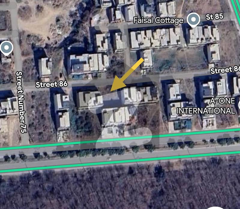 8.4 marla plot available at 50ft wide road 8.4 marla plot available at 50ft wide road