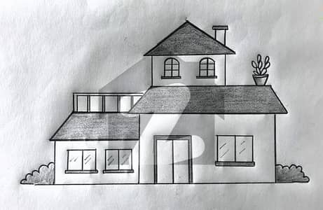 Main Service Road Old House with Solid Structure available for Sale