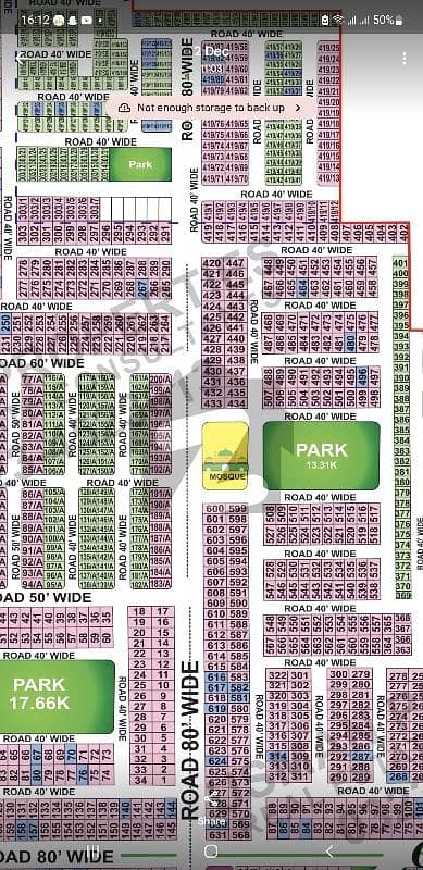 8 Marla Corner Plot For Sale Olc B Block Bahria Orchard Lahore
