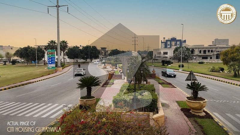 10 Marla plot for sale Citi Housing Gujranwala