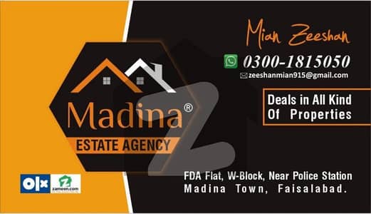 4 Marla Plot For Sale Model City 1 Canal Road