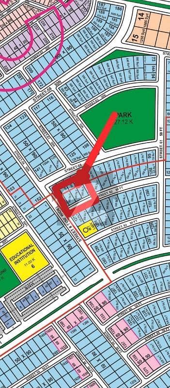 50x90 Pair plots available for sale at block C 1260 serial 50x90 Pair plots available for sale at block C 1260 serial
