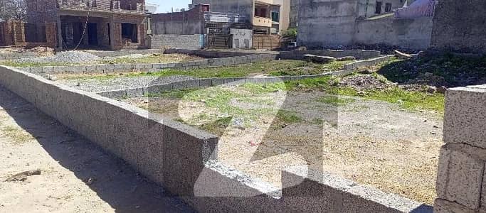 5 marla plot available for sale near nust double road reasonable plot
