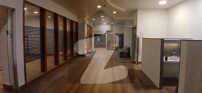 1000 yards 18000 Sqfts semi furnished office available for rent