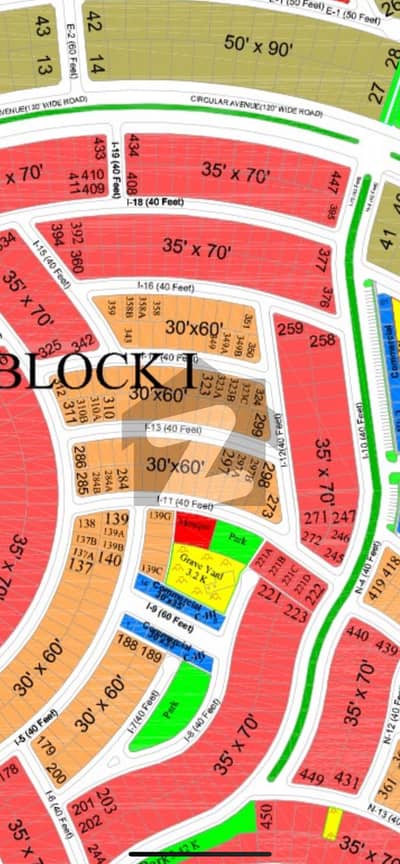 گلبرگ ریزیڈنشیا - بلاک آئ گلبرگ ریزیڈنشیا,گلبرگ,اسلام آباد میں 10 مرلہ رہائشی پلاٹ 2.1 کروڑ میں برائے فروخت۔ گلبرگ ریزیڈنشیا - بلاک آئ گلبرگ ریزیڈنشیا,گلبرگ,اسلام آباد میں 10 مرلہ رہائشی پلاٹ 2.1 کروڑ میں برائے فروخت۔