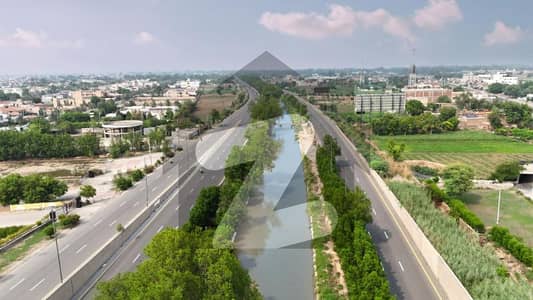 38 Marla Commercial Plot On Canal Expressway Ideal For Car Showroom, Hospital, Educational Institute & Multinational Offices - Near Icon Gold Wapda City