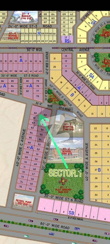 378 SQ'YD CORNER WEST OPEN