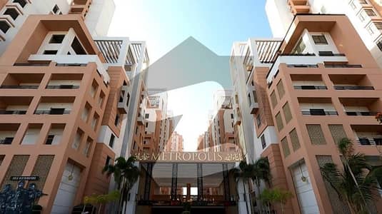 میٹروپولِز ریزیڈینسی جناح ایونیو,کراچی میں 3 کمروں کا 12 مرلہ فلیٹ 3.5 کروڑ میں برائے فروخت۔