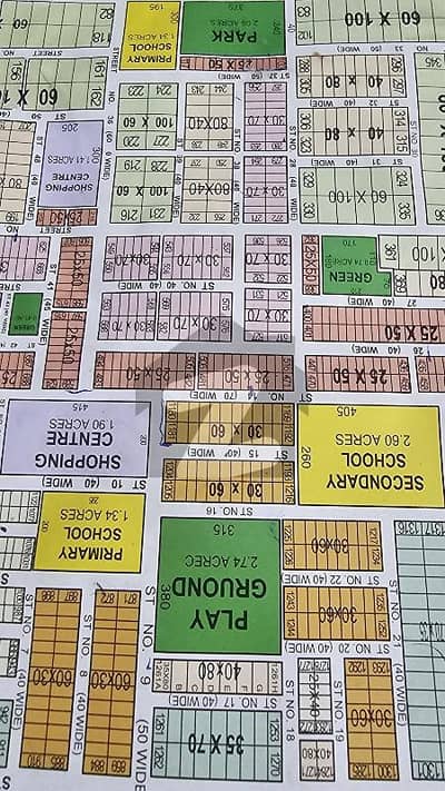 60x100 666 Gaz proper corner plot for Sale G-14/4